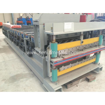 Hydraulic ibr corrugated metal steel tile sheet machine